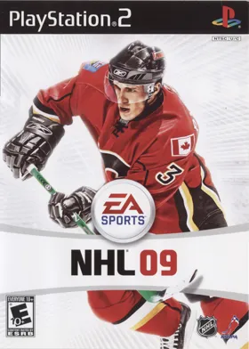 NHL 09 box cover front